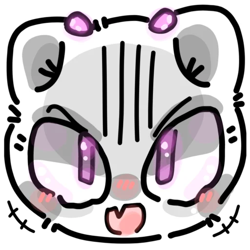 Sticker from the "Cat" sticker pack