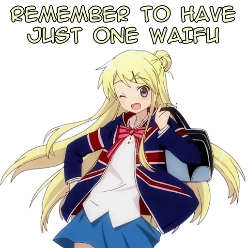 Sticker from the "Anime Kawaii Meme" sticker pack