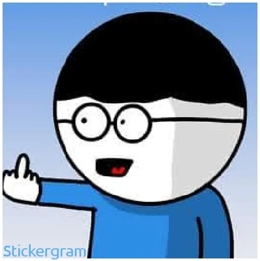 Sticker from the "Memes" sticker pack