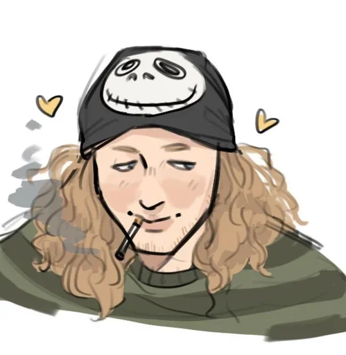 Sticker from the "Slipknot слипкотики" sticker pack