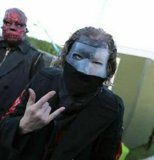 Стикер из набора "Slipknot слипкотики"