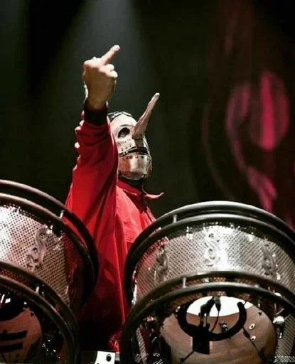 Стикер из набора "Slipknot слипкотики"