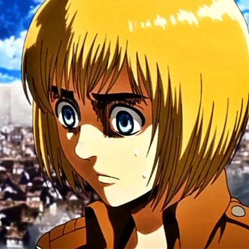 Sticker from the "Armin arlert" sticker pack