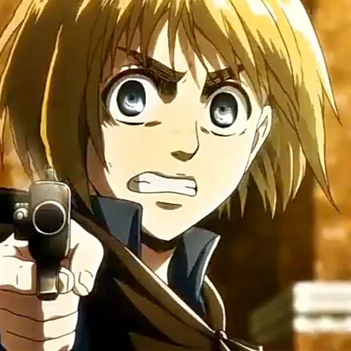 Sticker from the "Armin arlert" sticker pack