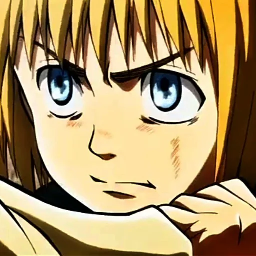 Sticker from the "Armin arlert" sticker pack