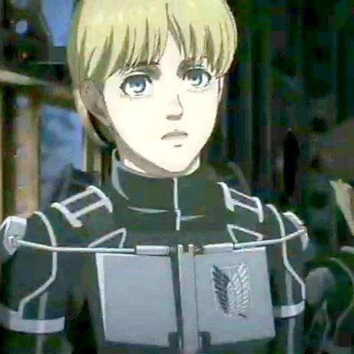 Sticker from the "Armin arlert" sticker pack