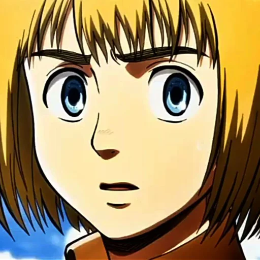 Sticker from the "Armin arlert" sticker pack