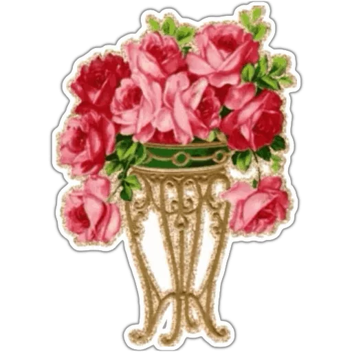 Sticker from the "Flowers" sticker pack