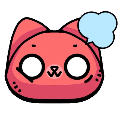 Sticker from the "Пины Симбочки🐱" sticker pack