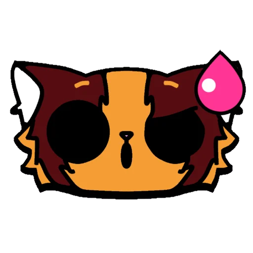 Sticker from the "Пины Симбочки🐱" sticker pack