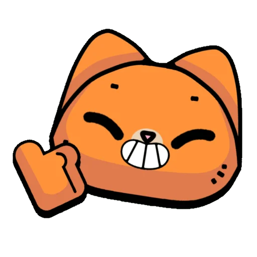 Sticker from the "Пины Симбочки🐱" sticker pack