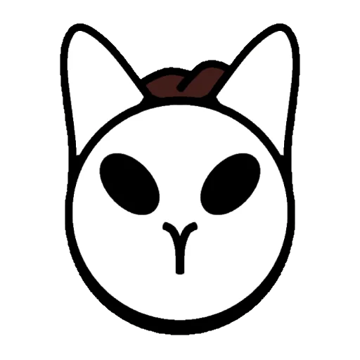 Sticker from the "Пины Симбочки🐱" sticker pack