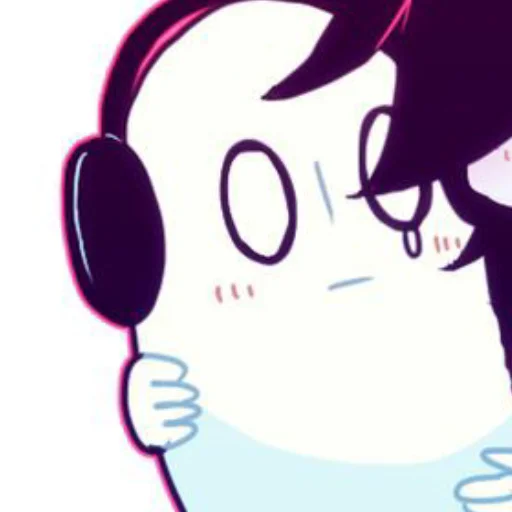 Sticker from the "Napstablook Undertail" sticker pack