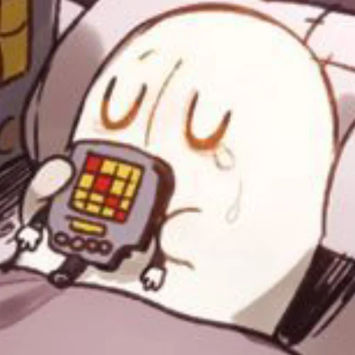 Sticker from the "Napstablook Undertail" sticker pack