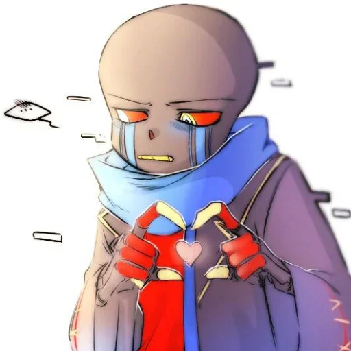 Стикер из набора "Error sans / undertale"