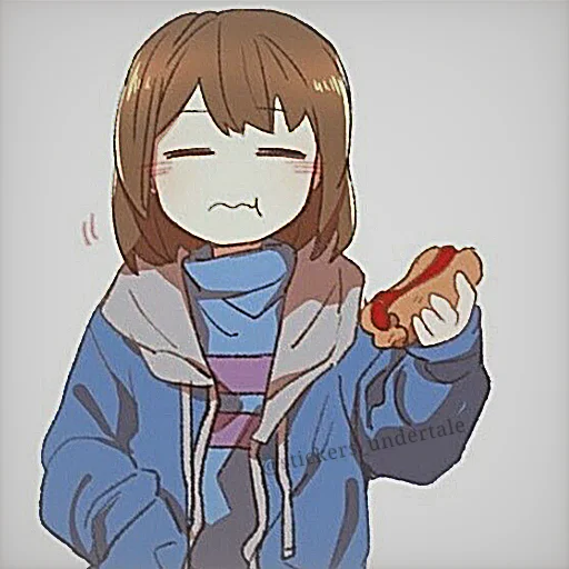 Sticker from the "frisk" sticker pack