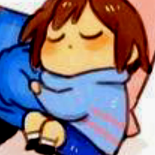 Sticker from the "frisk" sticker pack