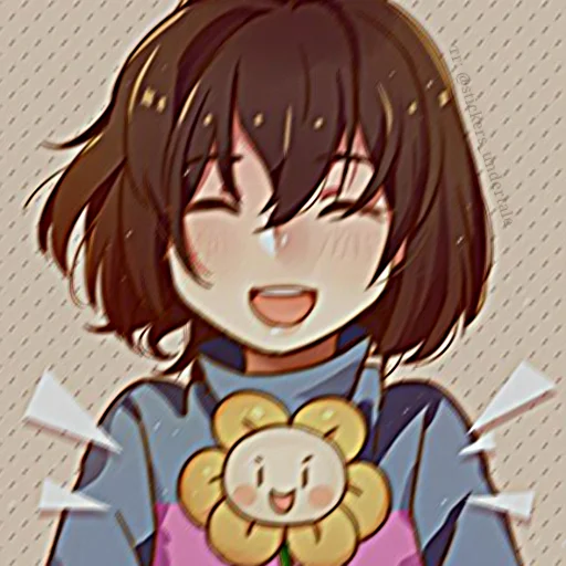 Sticker from the "frisk" sticker pack