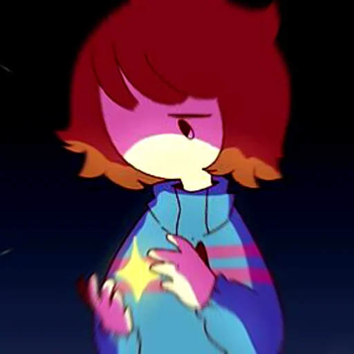 Sticker from the "frisk" sticker pack