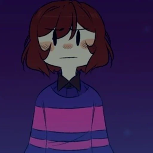 Sticker from the "frisk" sticker pack