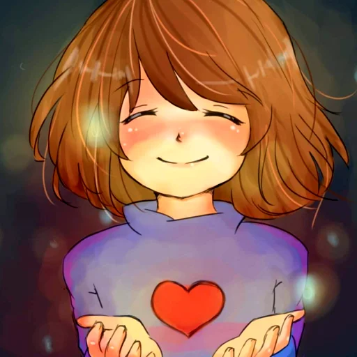 Sticker from the "frisk" sticker pack