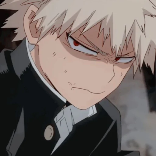 Стикер из набора "Bakugo"