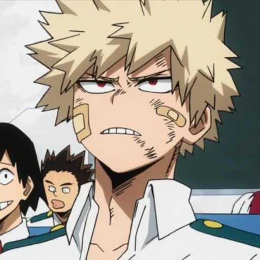 Sticker from the "Bakugo" sticker pack