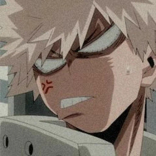 Стикер из набора "Bakugo"