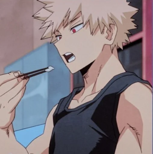 Sticker from the "Bakugo" sticker pack