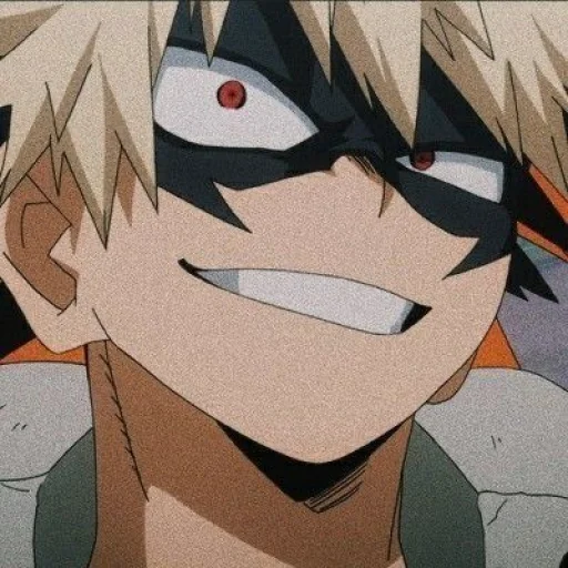 Стикер из набора "Bakugo"