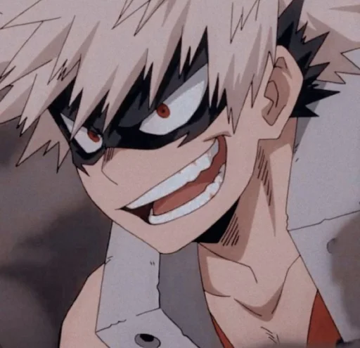 Стикер из набора "Bakugo"