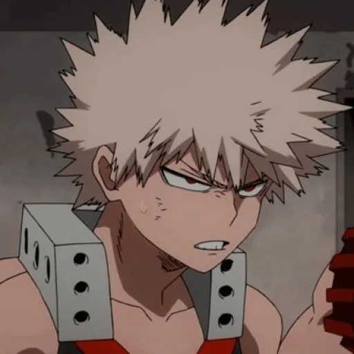 Стикер из набора "Bakugo"