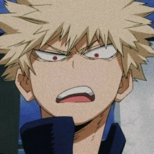 Стикер из набора "Bakugo"