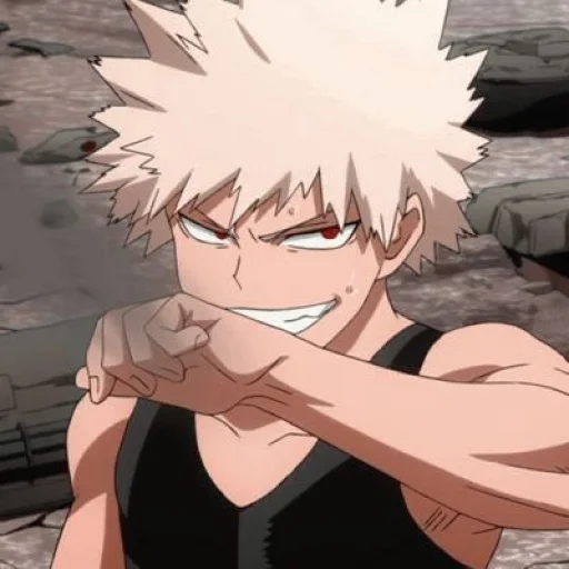 Sticker from the "Bakugo" sticker pack