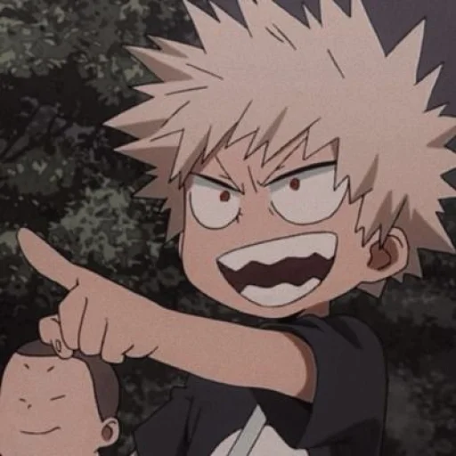 Sticker from the "Bakugo" sticker pack