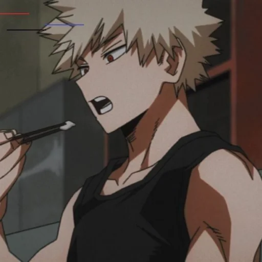 Sticker from the "Bakugo" sticker pack