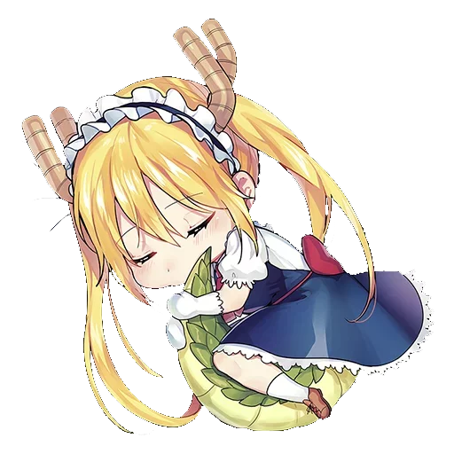 Sticker from the "Maid Dragon" sticker pack