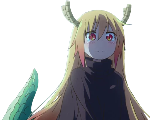 Sticker from the "Maid Dragon" sticker pack