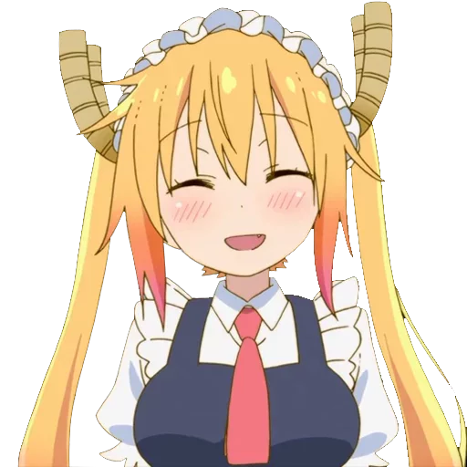 Sticker from the "Maid Dragon" sticker pack