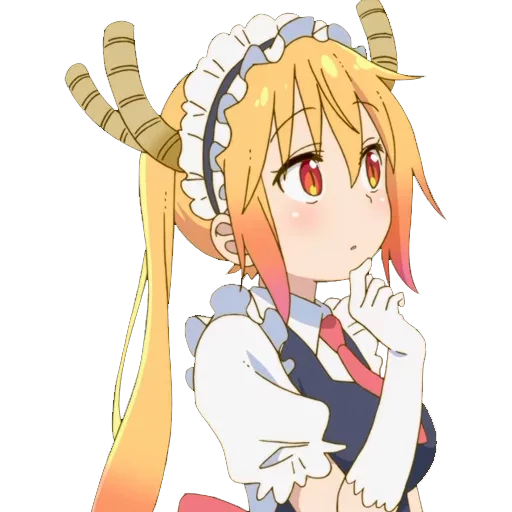 Sticker from the "Maid Dragon" sticker pack