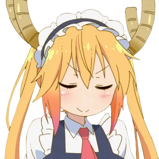 Sticker from the "Maid Dragon" sticker pack