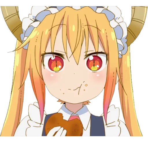 Sticker from the "Maid Dragon" sticker pack