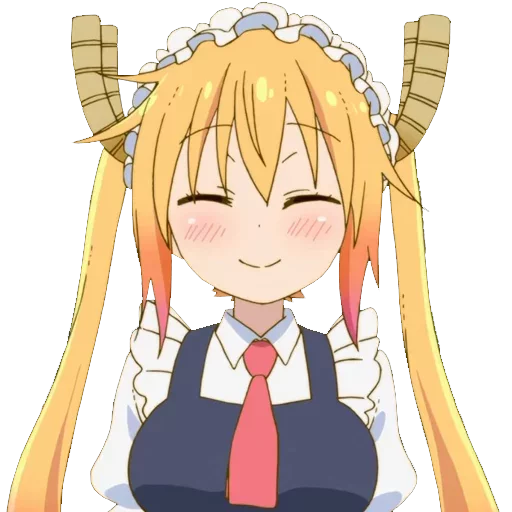 Sticker from the "Maid Dragon" sticker pack