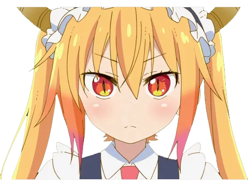 Sticker from the "Maid Dragon" sticker pack