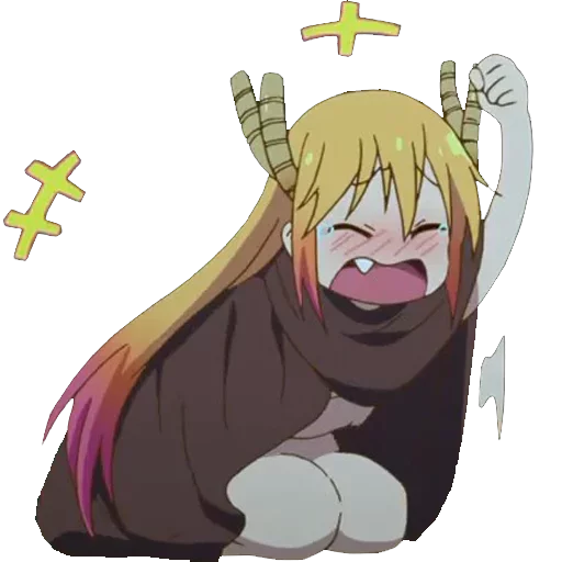 Sticker from the "Maid Dragon" sticker pack