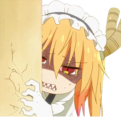 Sticker from the "Maid Dragon" sticker pack