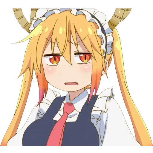 Sticker from the "Maid Dragon" sticker pack