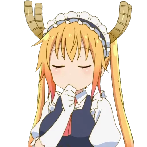 Sticker from the "Maid Dragon" sticker pack