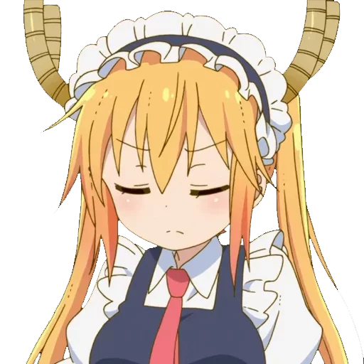 Sticker from the "Maid Dragon" sticker pack