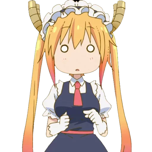 Sticker from the "Maid Dragon" sticker pack